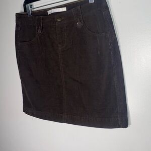 Old Navy  Brown Corduroy Mini Skirt.